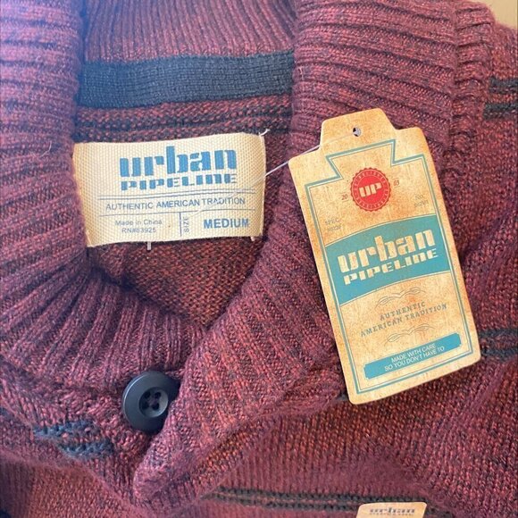 NEW Urban Pipeline Boys Pullover Shawl Sweater - Medium - Picture 3 of 4
